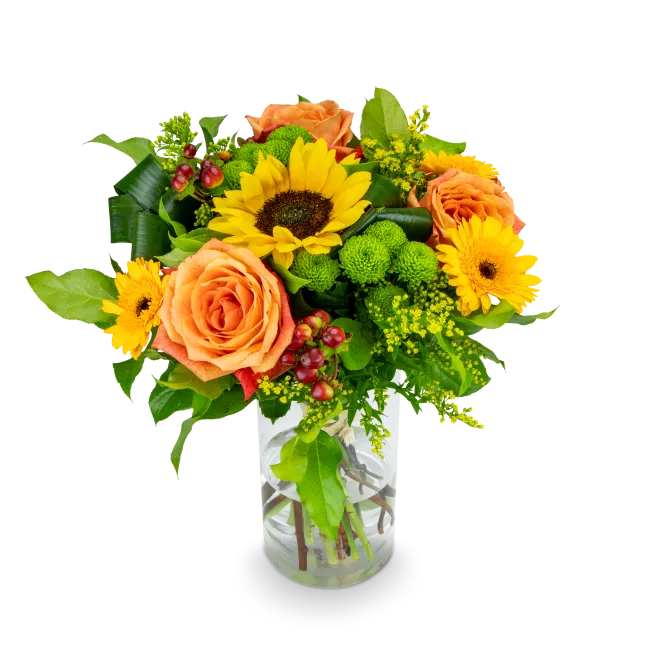 Bouquet of sunflowers